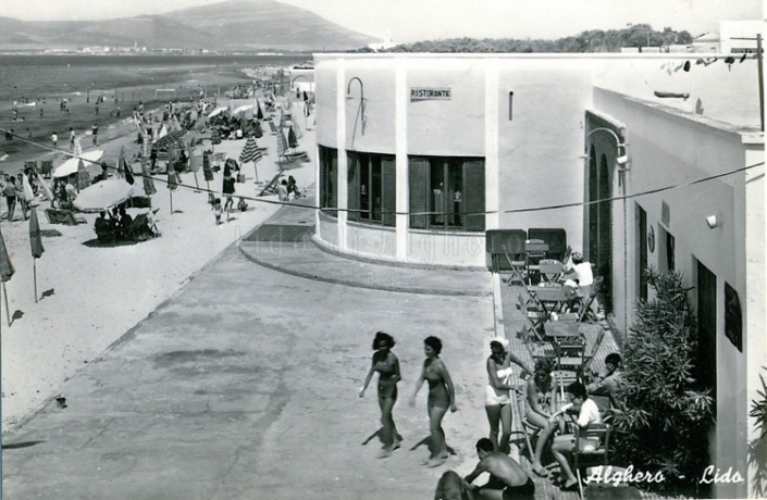 1950 esterno ristorante | Lido di Alghero