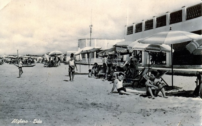 1960 cartolina | Lido di Alghero