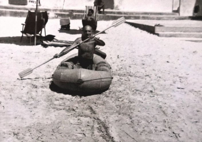 1960 canoa | Lido di Alghero