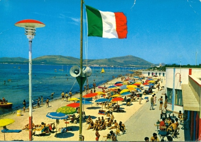 1970 foto storica | Lido di Alghero