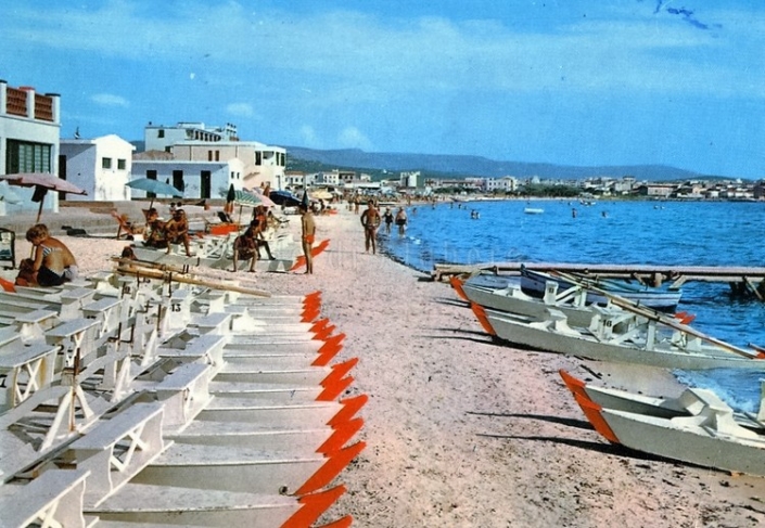 1980 foto storica | Lido di Alghero