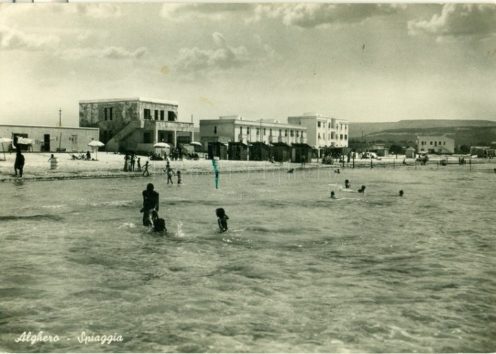 Alghero spiaggia 1970 | Lido di Alghero
