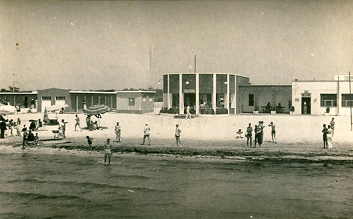 foto antica | Lido di Alghero 1934